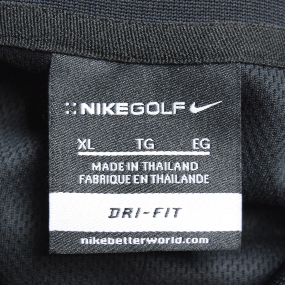 Nike Golf Polo Shirt Mens XL Black Dri-Fit Code42 Corporate Employee Tech NWT - Picture 8 of 13